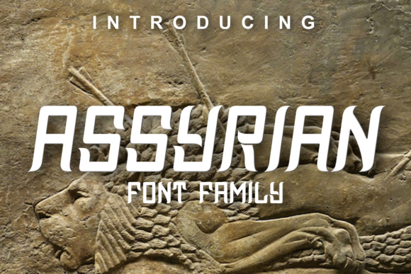 Assyrian: The Arabic-Style Display Font for Scroll-Stopping Marketing Visuals