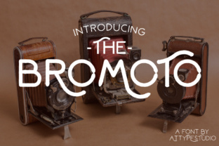 Bromoto Font: Playful Typography for Crafters and Makers