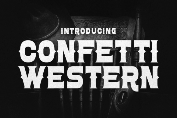 Confetti Western Font: Authentic Typography for Editorial Design and Digital Publishing