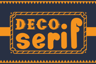 Deco Serif: A Designer’s New Go-To Display Font for Stylish Branding