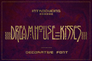 Dreamhouse Kissies Font for Retro Web Design