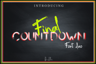 Final Countdown Font: Elevate Your Digital Campaigns with Modern Typography
