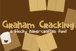 Graham Cracking: A Blocky, Hand-Crafted Font for Editorial Design and Display Typography