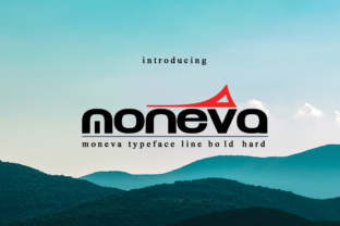 How Moneva Elevates Editorial Design with Bold Sans Serif Style