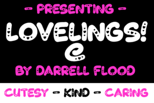 Lovelings: A Cute Display Font for Heartwarming Marketing Campaigns