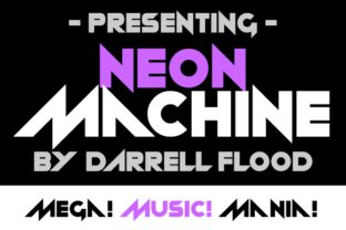 Neon Machine Font Review for Modern Business Branding
