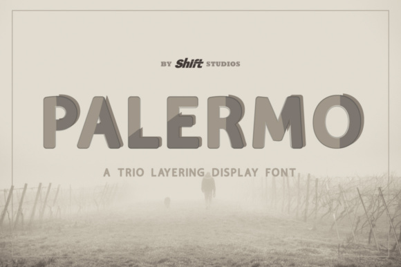 Palermo Font: A Rounded Bold Display Typeface for Modern Branding