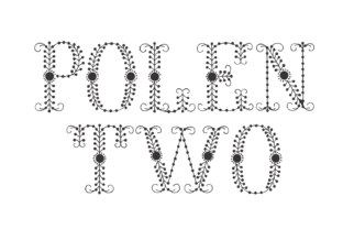 Polen Two Font for Handmade Labels and Display Designs