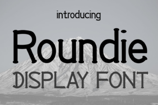 Roundie: A Striking Display Font for Modern Marketing Campaigns