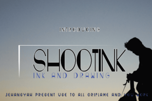 Shootink: A Simple Display Font for Elegant Editorial Design