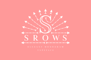 Srows: A Monogram Font for Elegant Branding Projects