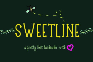 Sweetline: A Handmade Display Font for Scroll-Stopping Social Media Design