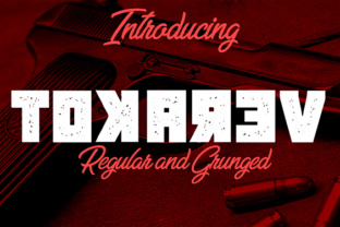 Tokarev: A Bold Display Font for Handmade Labels, Invitations, and Creative Packaging